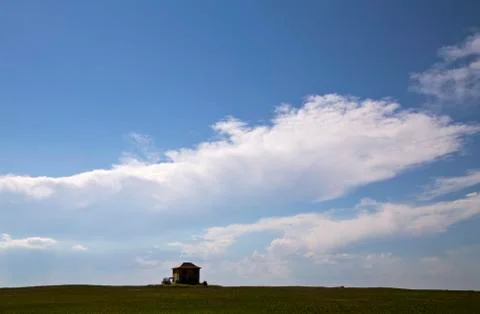 Storm Clouds Saskatchewan Stock Photos