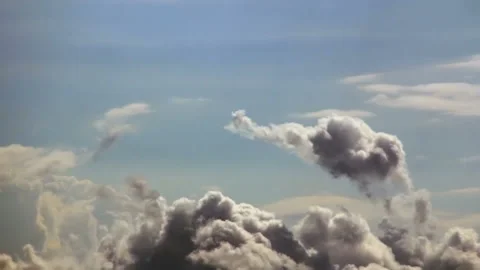 Storm clouds in the sky Stock-Footage 96338973