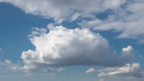 Storm Clouds in The Sky Stock Footage 98737386