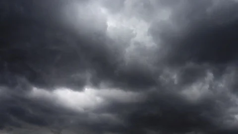 Storm clouds in the sky. Stock Footage 117110508