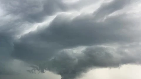 Storm clouds in the sky. Stock Footage 318970641