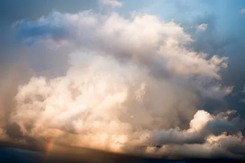 Storm clouds in the sky Stock Photos
