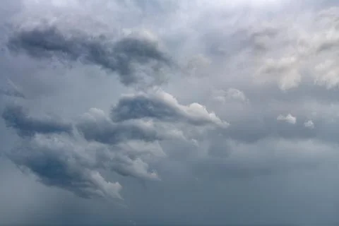 Storm clouds in the sky Stock Photos