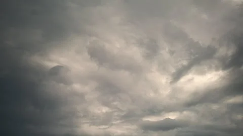 Storm clouds slowly moving across the sky Stock Footage 312211162