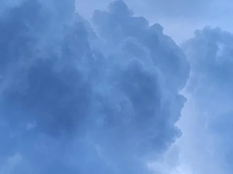 Storm Clouds Storm Cloud Background Dramatic Cloudscape Dark Cloud Formatio 库存照片