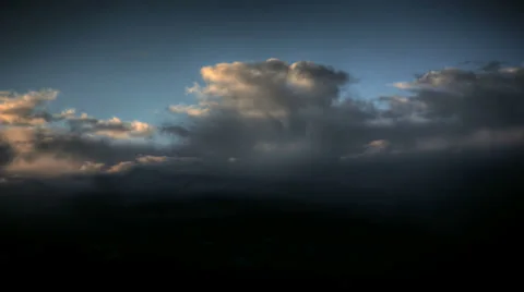 Storm Clouds at Sunset - 25FPS PAL 4K UHD Stock Footage 39096591