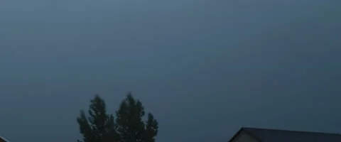 Storm Clouds at Sunset Time Lapse Video stock 157727352
