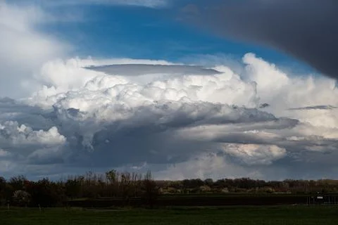 Storm Clouds, Thunderstorm clouds Stock Photos
