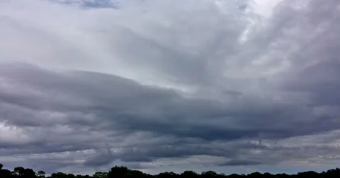 Storm Clouds Time lapse 040 (2160p 25 fps) Video stock 61198231