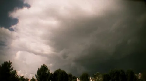 Storm Clouds time lapse 4 Stockbeeldmateriaal 1048790