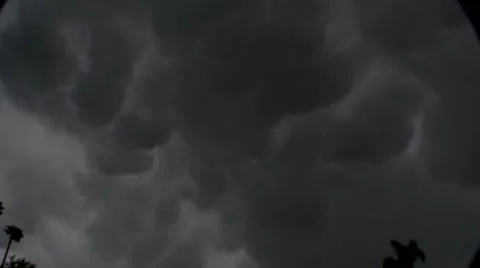 Storm Clouds time lapse 6 Stock Footage 1048814