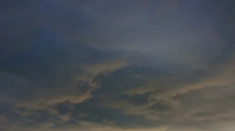 Storm clouds, time-lapse Stock Footage 11128530
