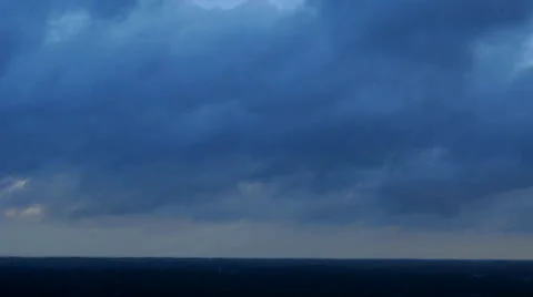 Storm Clouds Time Lapse Video stock 22919071