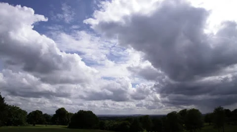 Storm clouds time lapse Video stock 23702908
