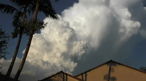 Storm clouds time lapse Stock Footage 50361889