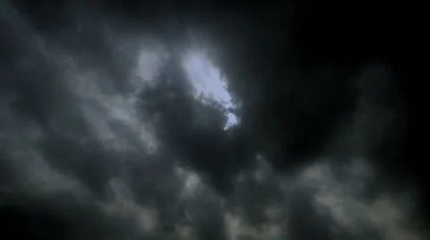 Storm clouds, time lapse Stock Footage 54767977