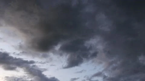 Storm Clouds Time Lapse Stock Footage 55245602