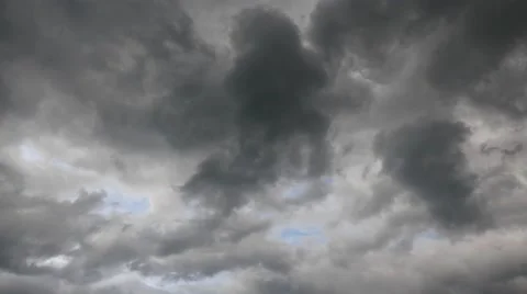 Storm Clouds Time Lapse Stock Footage 55245645