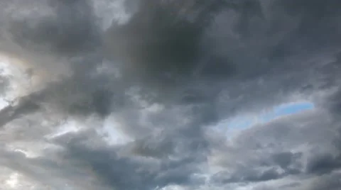 Storm Clouds Time Lapse Stock Footage 55246485