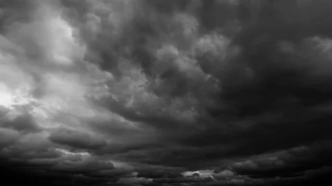 Storm clouds time lapse Stock Footage 82119085