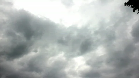 Storm Clouds Time Lapse (HD) c Stock Footage 721560