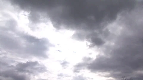 Storm clouds. Time lapse HD Stock-Footage 32346854