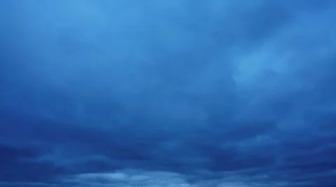 Storm Clouds. Time Lapse. Loop Stock Footage 9750895