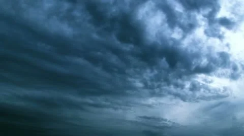 Storm clouds time lapse t3338 Stock Footage 11443067
