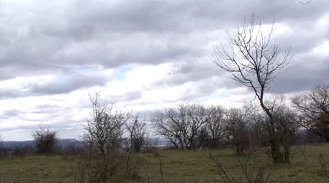 Storm clouds. Time laspse HD Stock Footage 32285536
