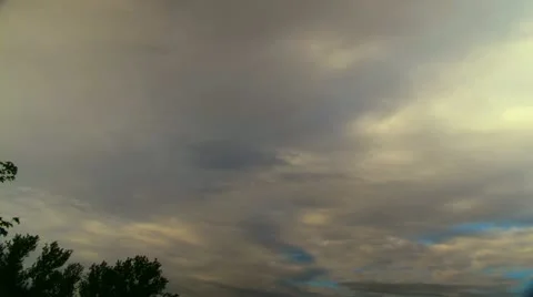 Storm clouds time t3251 Stock Footage 11213451
