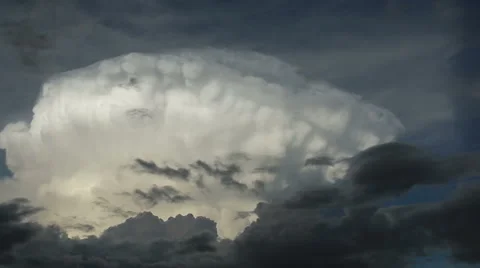 Storm Clouds Timelapse 043 (1080p 25fps) Stock Footage 60760581