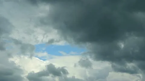 Storm clouds timelapse. Stock Footage 11290166