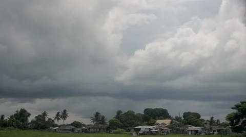 Storm Clouds Timelapse Video stock 25520255
