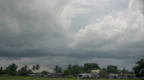 Storm clouds timelapse Video stock 33824641