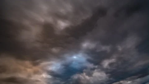 Storm clouds, timelapse Video stock 178618494
