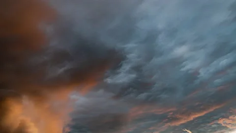 Storm clouds, timelapse Video stock 178629724