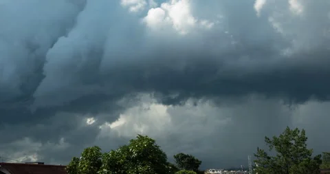 Storm Clouds Timelapse Stock Footage 330482062