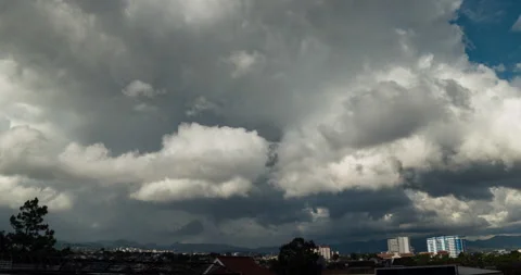 Storm Clouds Timelapse Stock Footage 330527112