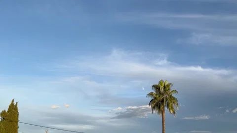 Storm clouds TIMELAPSE on the Mediterranean coast Stock Footage 320360984