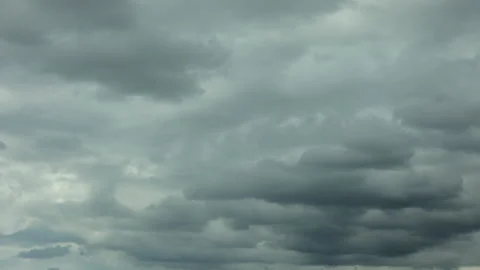 Storm Clouds Timelapse Move Away from Camera Stock Footage 197429364