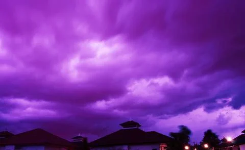 Storm Cloudy Sky Stock Photos
