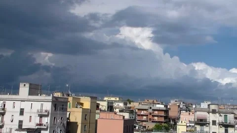 The Storm comes over Rome 库存影片 132880480