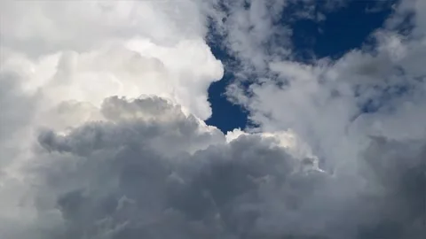 Storm Coming In Clouds Forming Stock Footage 243166781