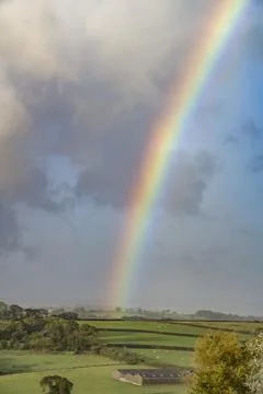 Storm is coming in Cornwall Foto stock