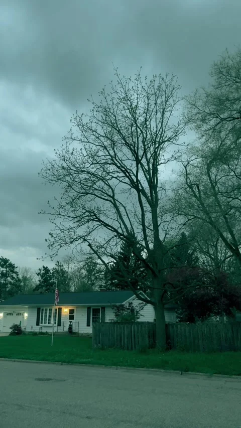 Storm coming Video stock 279520807