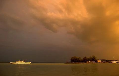 Storm is coming Stock Photos