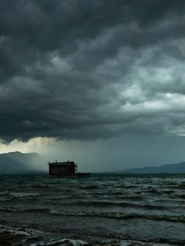 Storm is coming Foto stock