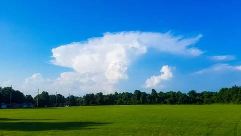Storm Coming 库存照片