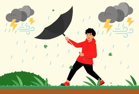 Storm Concept Illustration Stock Illustration