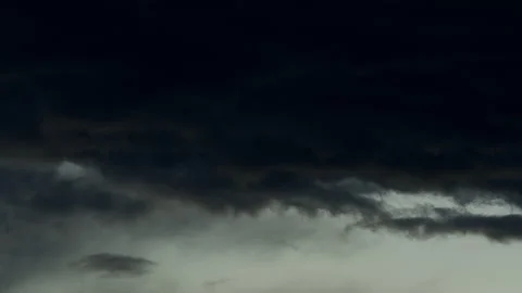 Storm Dark Clouds In The Sky. Stock Footage 134867832